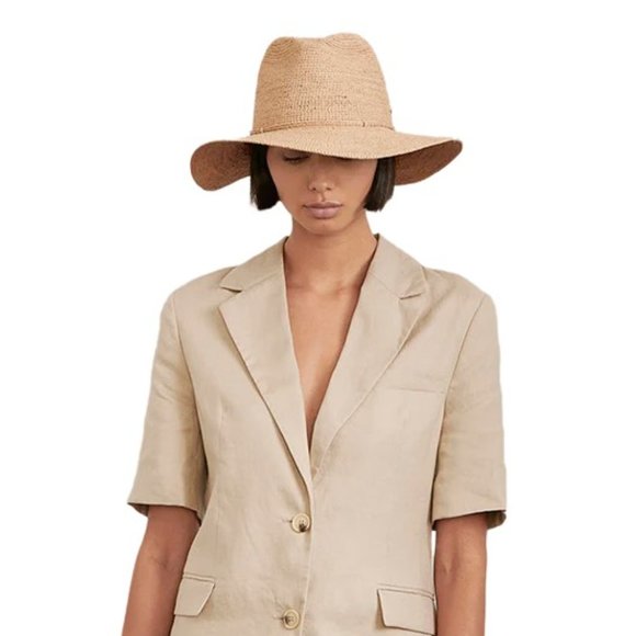 NWT Helen Kaminski | Desmonda Hat in Natural - Picture 2 of 9